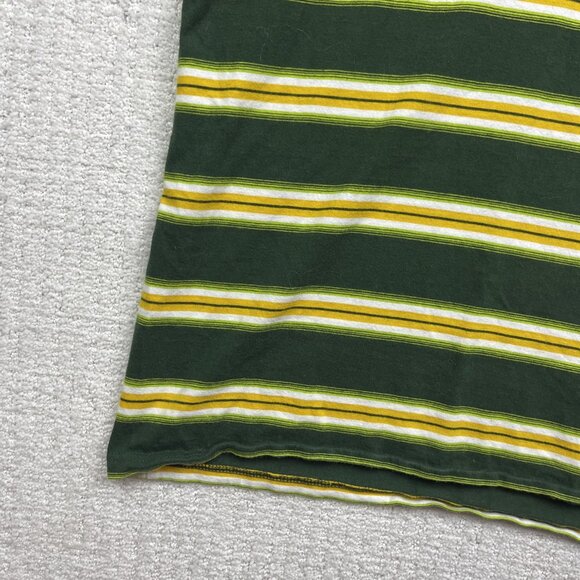 VANS Mesa Verde T-Shirt Boys XL Striped Yellow / Green Skater Surf Mountain - Picture 6 of 15